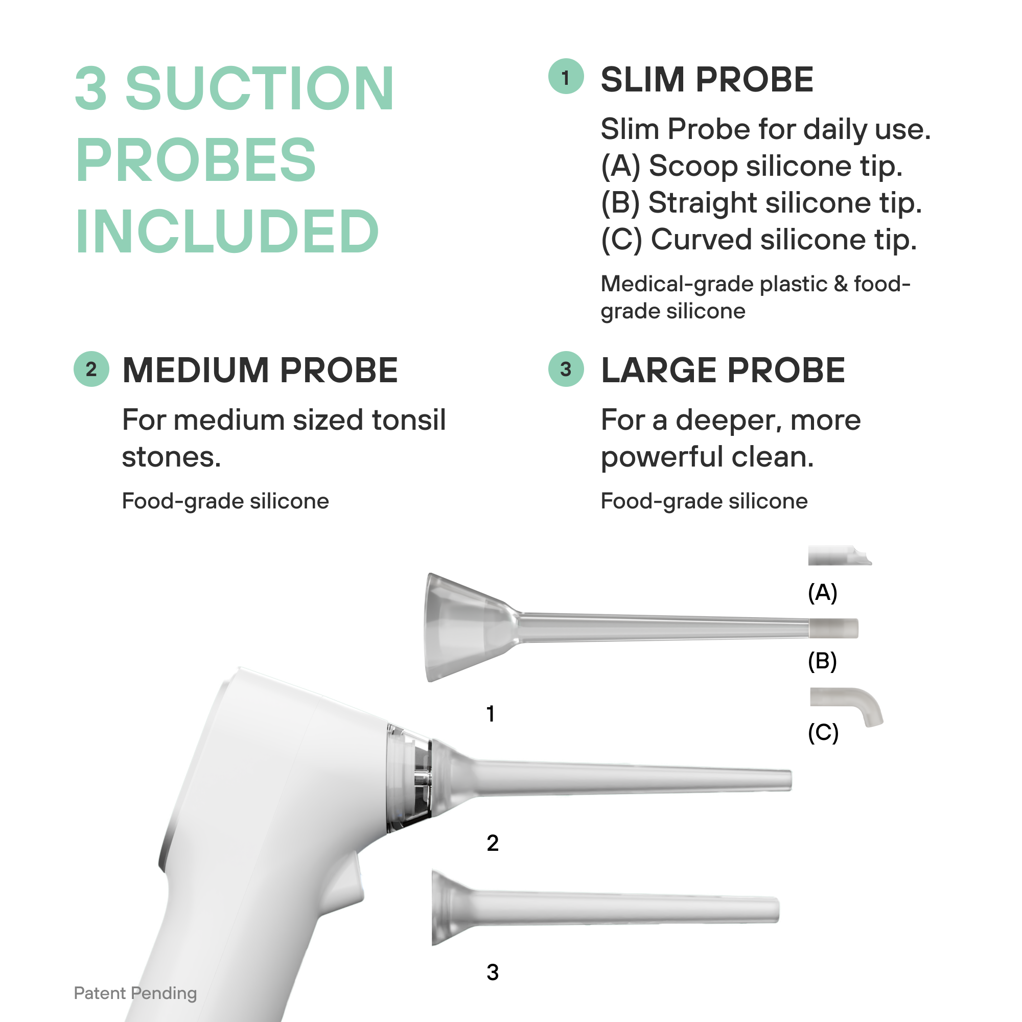 Clearstone Vacuum Tonsil Stone Remover